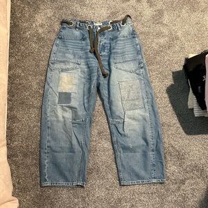 We The Free Moxie Pull-On Barrel Jeans